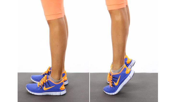 knee pain,exercises for knee pain,Health tips,fitness tips,quadriceps stretch,hamstring stretch,half squat,calf raises,heel & calf stretch