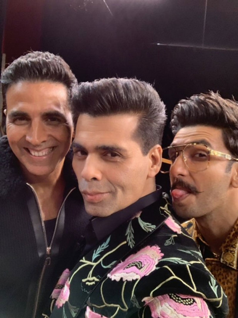 Akshay Kumar,ranveer singh,karan johar,koffee with karan 6,entertainment news