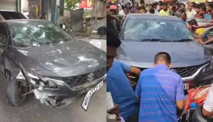 कोलकाता: 'नशे में' टीवी निर्देशक की कार ने भीड़ को टक्कर मारी, 1 की मौत, 8 घायल