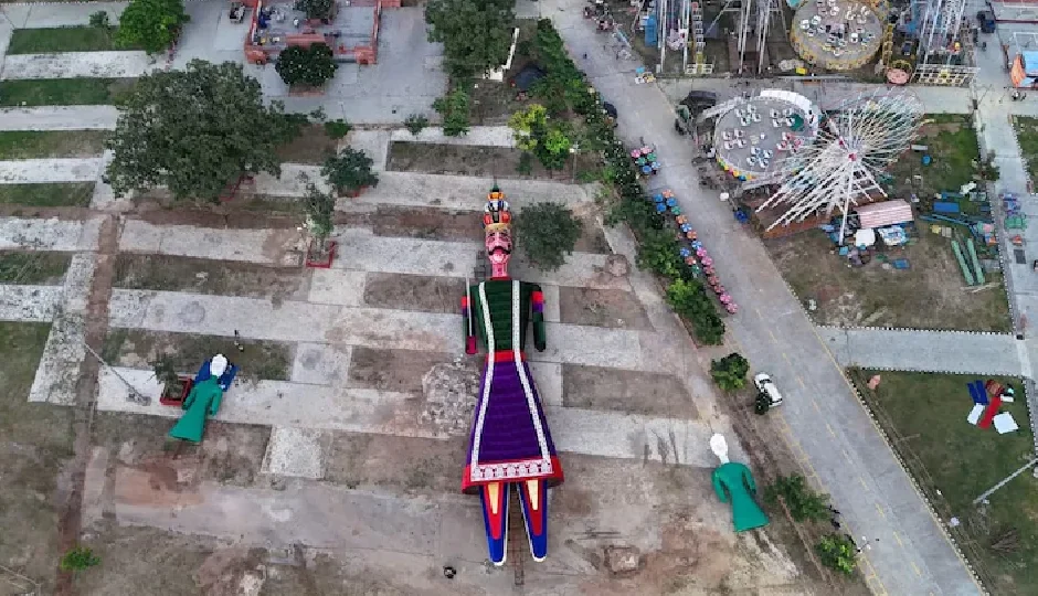 कोटा ने बनाया विश्व का सबसे ऊंचा रावण, दशहरा-2025 में होगा दहन; एशिया और इंडिया बुक ऑफ वर्ल्ड रिकॉर्ड में दर्ज