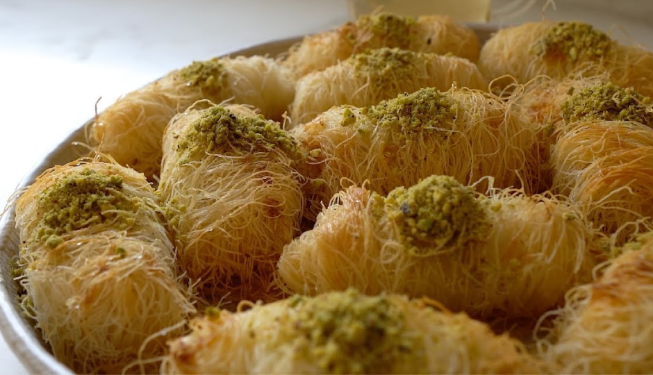 kunafa cheese roll,kunafa cheese roll tasty,kunafa cheese roll crunchy,kunafa cheese roll dessert,kunafa cheese roll sweet dish,kunafa cheese roll ingredients,kunafa cheese roll recipe