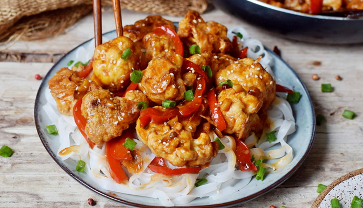 Recipe- Delicious Kung Pao Cauliflower