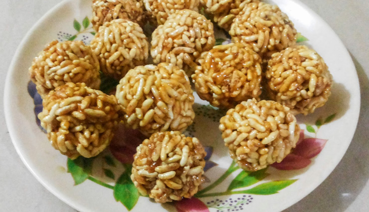 Makar Sankranti 2019- How to make Kurmura Laddoo