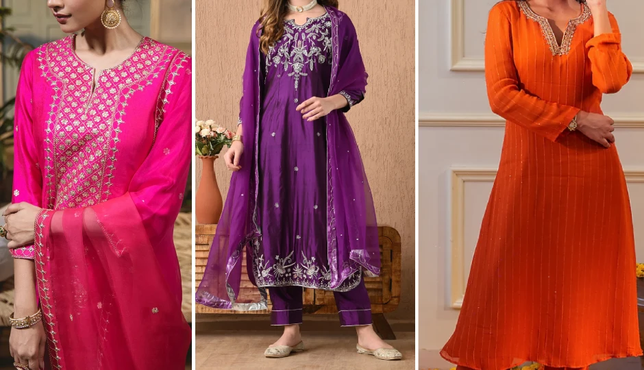 करवा चौथ आउटफिट आइडियाज: इन 7 कलर में दिखें स्टाइलिश और ग्लैमरस, पतिदेव तारीफ करते नहीं थकेंगे