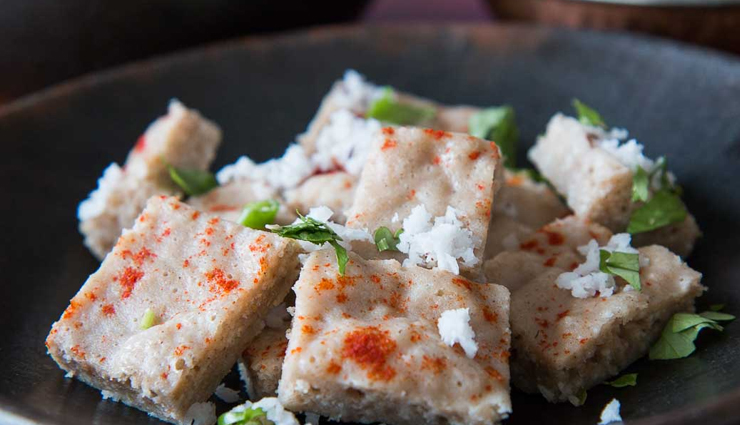 Navratri Recipe- Healthy for Fast Kuttu ka Dhokla
