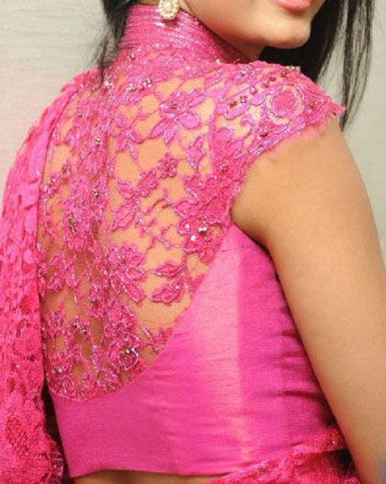 lace blouse designs,blouse design,back design,fashion tips