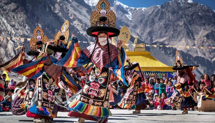 festivals in ladakh,ladakh,hemis festival,losar festival,spitok gustor,stok guru tsechu festival