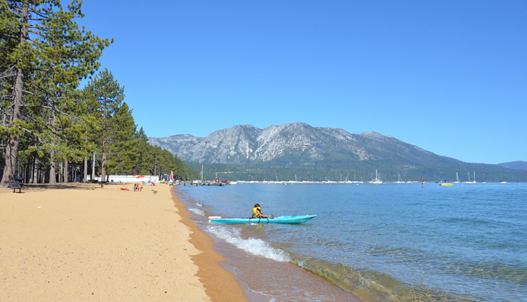 lake tahoe,beaches to visit in lake tahoe,kings beach,chimney beach,sand harbor beach,pope beach,kiva beach,nevada beach