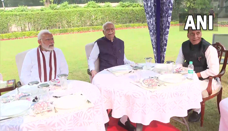 95 साल के हुए लाल कृष्ण आडवाणी, जन्मदिन पर बधाई देने पहुंचे पीएम मोदी-राजनाथ सिंह