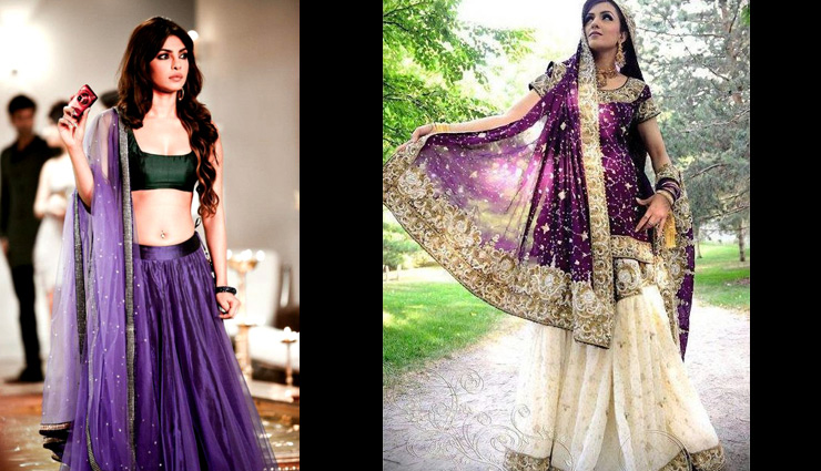 karwachauth special,karwachauth special 2017,purple outfit,outfit for karwachauth,fashion tips