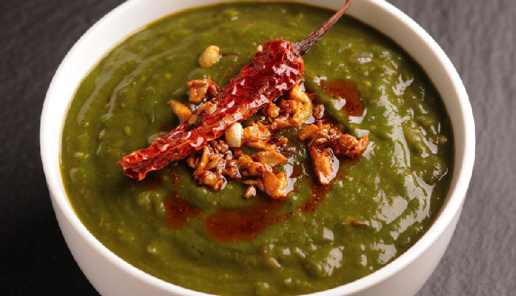 Lehsuni Palak Recipe