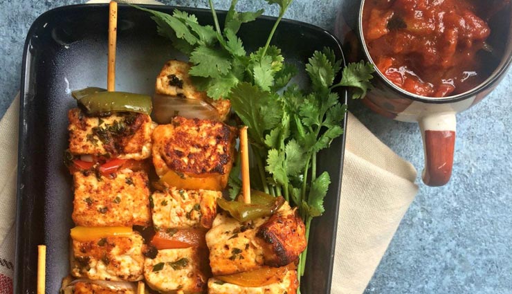 इवनिंग स्नैक्स में ले लहसुनी पनीर का बेहतरीन स्वाद #Recipe