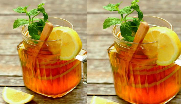 Recipe : मेहमानों के लिए कुछ खास बनाना चाहते है तो ट्राई करे 'Lemon Mint Ice Tea'