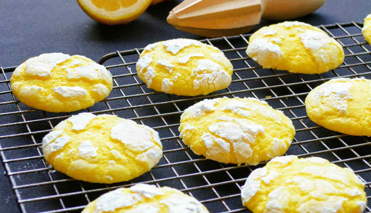 Recipe- Mouthwatering Lemon Crinkle Cookies