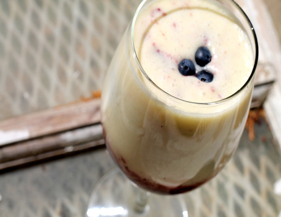 Lemon Blueberry Colada