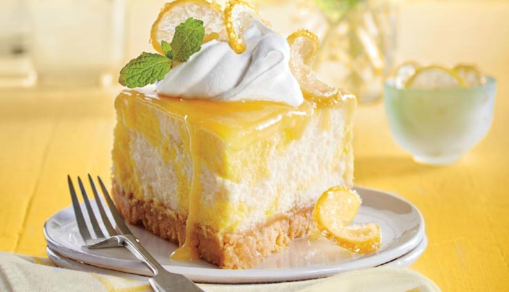 Summer Special : गर्मियों में लें ठंडे-ठंडे लेमन चीज़ केक का स्वाद #Recipe lemon cheesecake recipe,recipe,recipe in hindi,special recipe