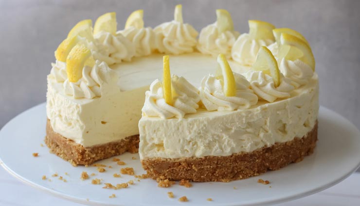 Summer Special : गर्मियों में लें ठंडे-ठंडे लेमन चीज़ केक का स्वाद #Recipe