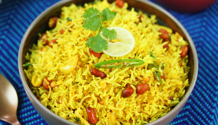 lemon rice,recipe,rice recipe ,लेमन राइस, राइस रेसिपी, रेसिपी, दक्षिण भारत रेसिपी 