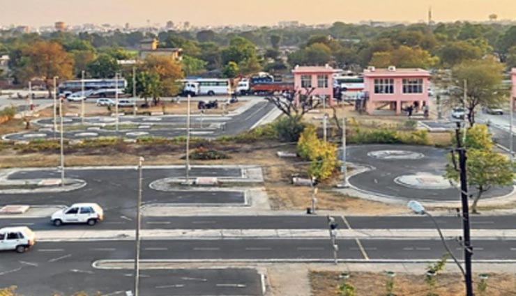 जयपुर : ऑटोमेटिक ड्राइविंग ट्रैक पर शुरू हुआ ट्रायल, 185 की जगह अब लाने होंगे 165 नंबर