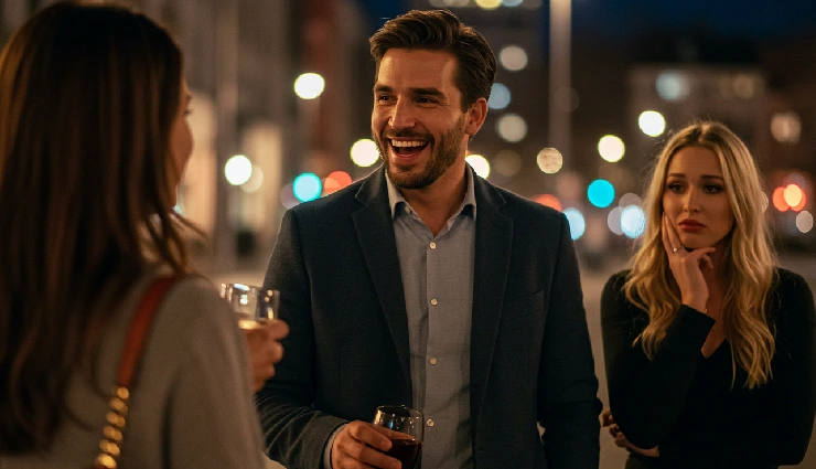 running into an ex,how to handle seeing your ex,dealing with ex awkward moment,what to do when you see your ex,how to stay calm around ex,tips for running into ex,meeting ex after breakup,how to behave around ex,awkward run-in with ex,how to be confident around ex