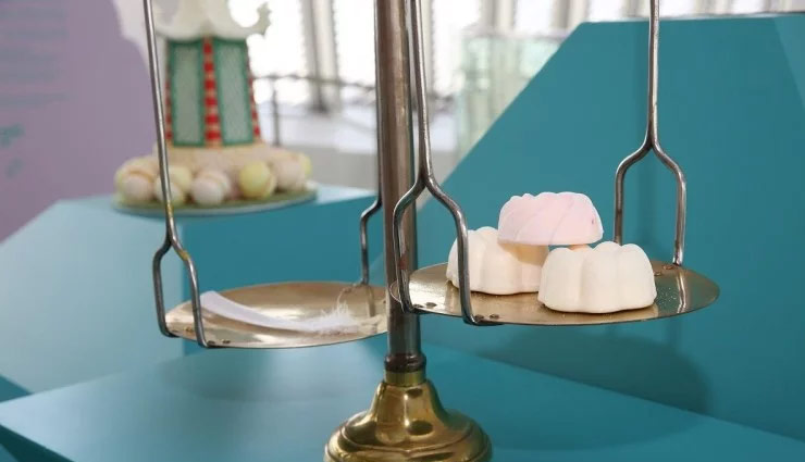 हवा से बनी से ये मिठाई, वजन मात्र 1 ग्राम