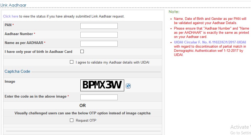 aadhaar card,pan card,aadaar pan card link,steps to link aadhaar card with pan card