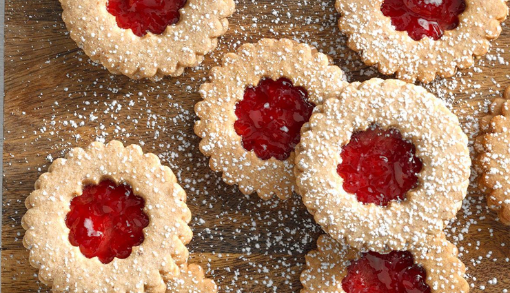 linzer cookies,hunger struck,food,easy recipe