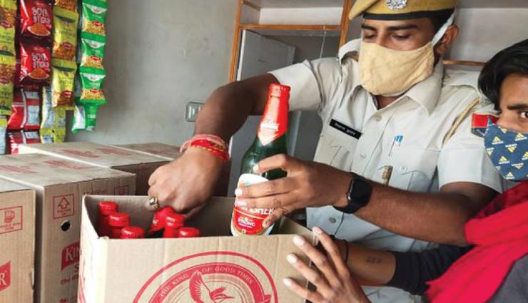 बीकानेर : किराने की दुकान में चोरी छिपे धड़ल्ले से बेची जा रही थी शराब-बीयर, SDM ने किया खुलासा