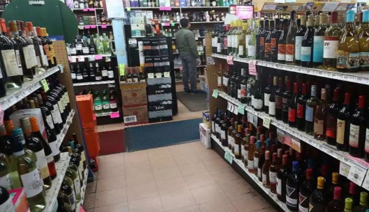शराब दुकानों की बिक्री के पहले चरण में सरकार को मिला लक्ष्य से 2500 कराेड़ ज्यादा राजस्व 