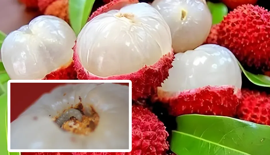 लीची खाते समय रहें सावधान! इस जगह छिपा हो सकता है कीड़ा, खाने से पहले ऐसे करें पहचान