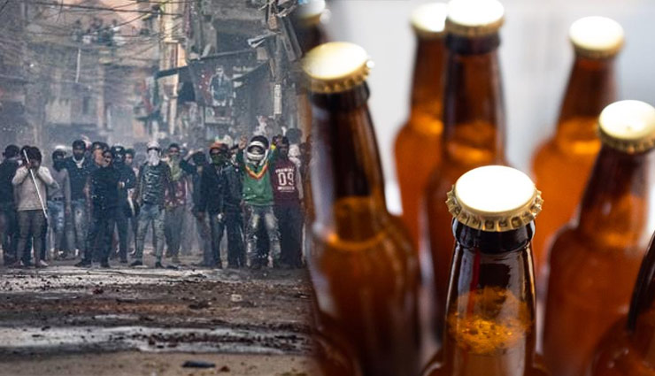 CAA पर हिंसा: समय पर नहीं पहुंची पुलिस, भीड़ ने लूटी 80 लाख की शराब
