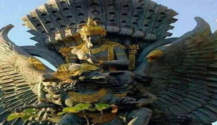 इस मुस्लिम देश में है भगवान विष्णु की सबसे ऊंची मूर्ति, बेहद दिलचस्प है इसके पीछे की कहानी