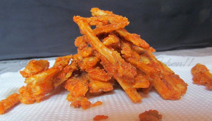 कमल ककड़ी से बनाए 'क्रिस्पी लोटस स्टेम फ्रिटर्स' #Recipe 