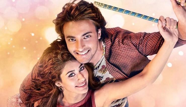 सलमान खान फिल्म 'लवरात्रि' के लिए आयुष शर्मा, वरीना हुसैन सीख रहे हैं गरबा