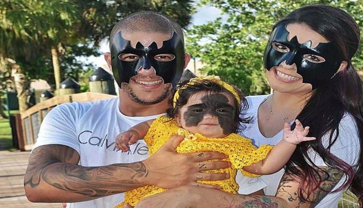 यहां पैदा हुई सुपरहीरो कही जाने वाली बच्ची, बना हुआ है 'बैटमैन मास्क' जैसा बर्थ मार्क weird news,weird incident,weird birthmark,birthmark as batman mask,luna