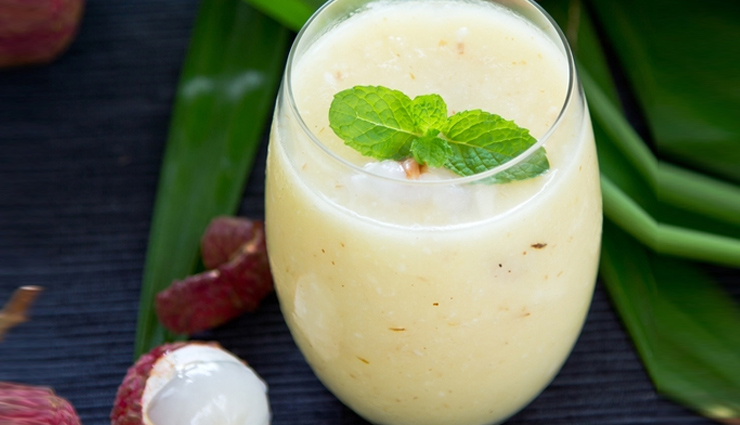 litchi lassi,hunger struck,easy recipe,food