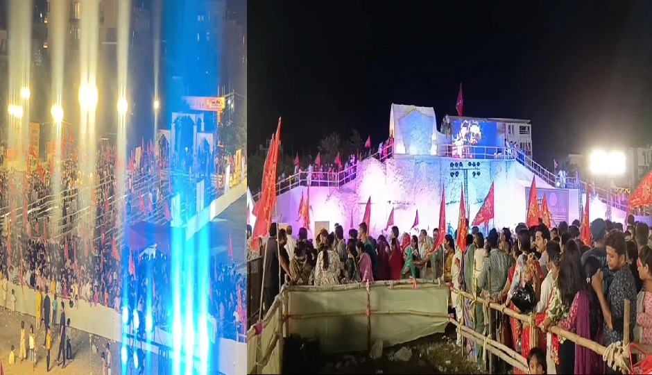navratri 2025,maa vaishno devi,jaipur navratri,artificial snowfall,trikoot mountain,vaishno devi darbar,navratri celebration,religious festival,spiritual experience,devotional gathering,indian culture,navratri jhanki,kanya poojan,festival safety,public gathering,rajasthan festivals