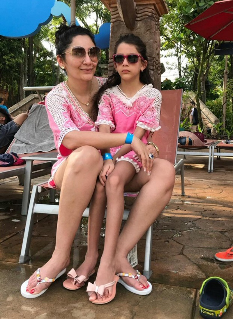 maanayata dutt is chilling,iqra and shahraan,maanayata dutt,entertainment news
