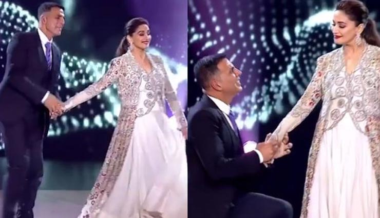 माधुरी दीक्षित ने अक्षय कुमार को कहा, ‘झूठा…’, देखे वीडियो