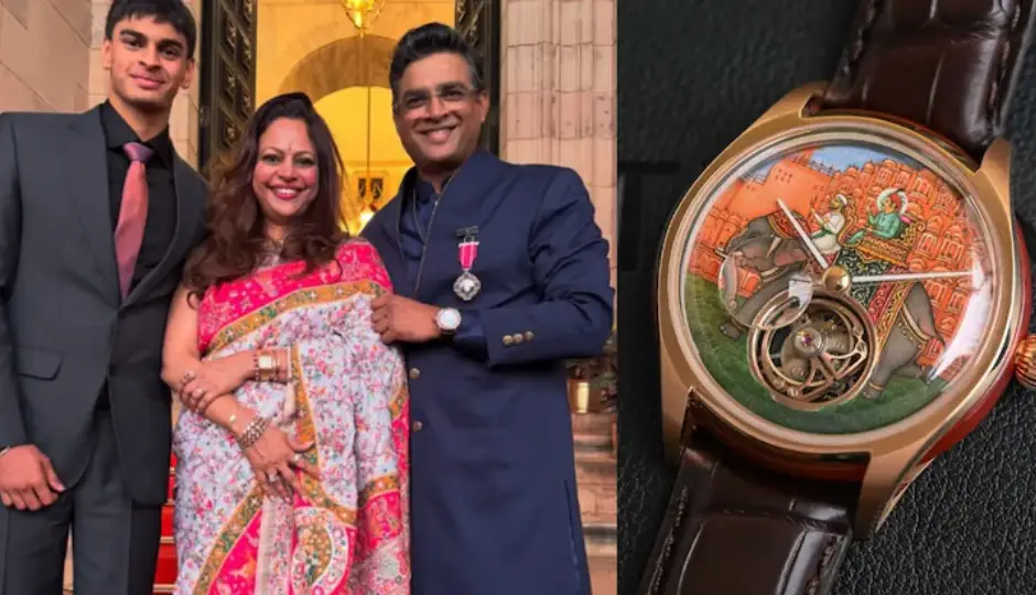 पद्मश्री समारोह में आर. माधवन की 40 लाख की घड़ी बनी चर्चा का विषय, दुनिया में मौजूद हैं सिर्फ 10 पीस
