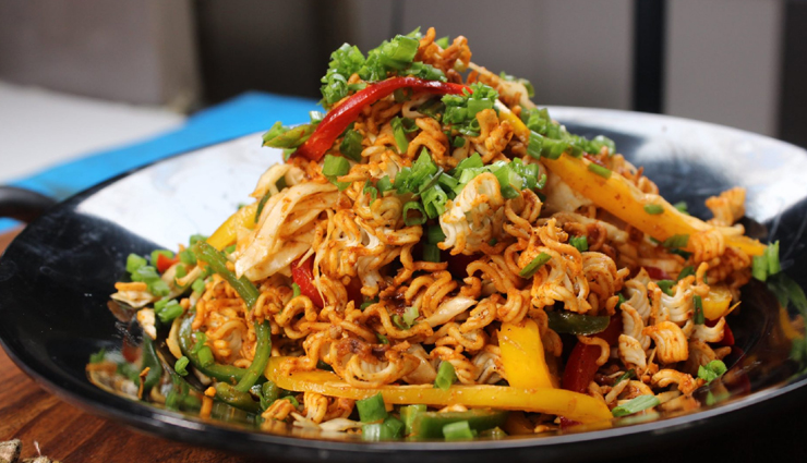 Recipe- Super Easy To Make Maggie Bhel