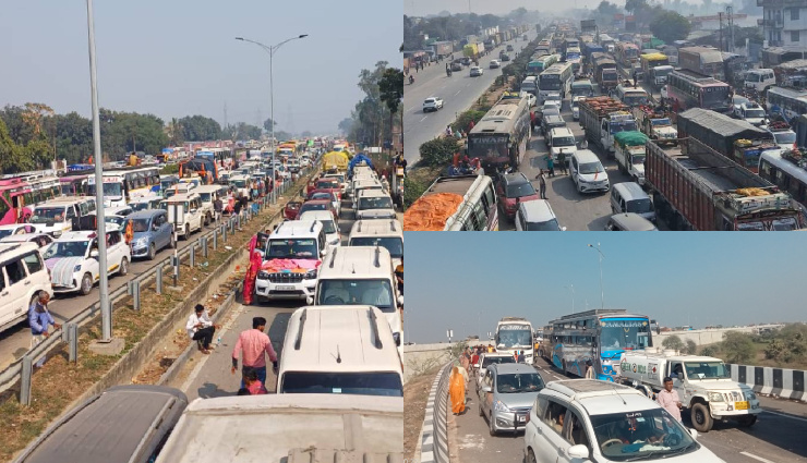 महाकुंभ में भगदड़ के बाद प्रशासन अलर्ट, बॉर्डर पर रोके 2 लाख वाहन, हाईवे पर भारी जाम