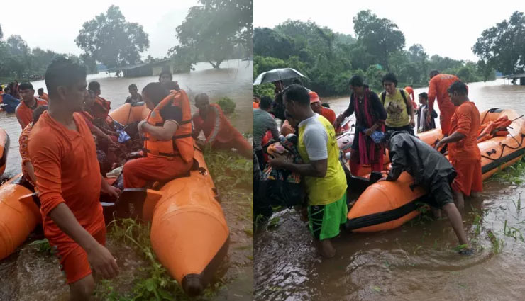 mahalaxmi express,passengers,rescue,ndrf,state disaster management team,railway team,news,news in hindi