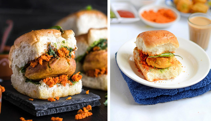famous food of maharashtra,maharashtra,pav bhaji,vada pav,puran poli,misal pav,modak,ragda pattice