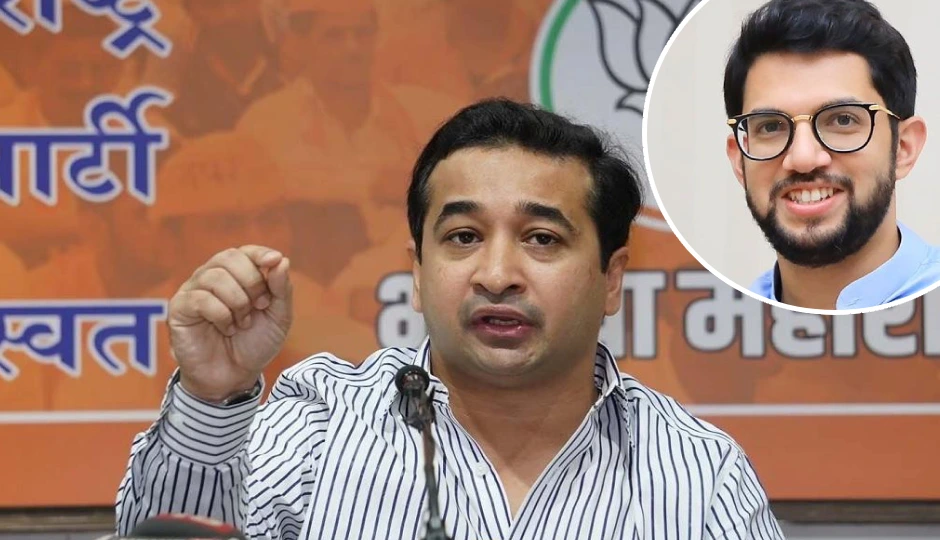 'बुर्का पहनकर मैच देखेंगे आदित्य ठाकरे' – भारत-पाक भिड़ंत से पहले नितेश राणे का तंज