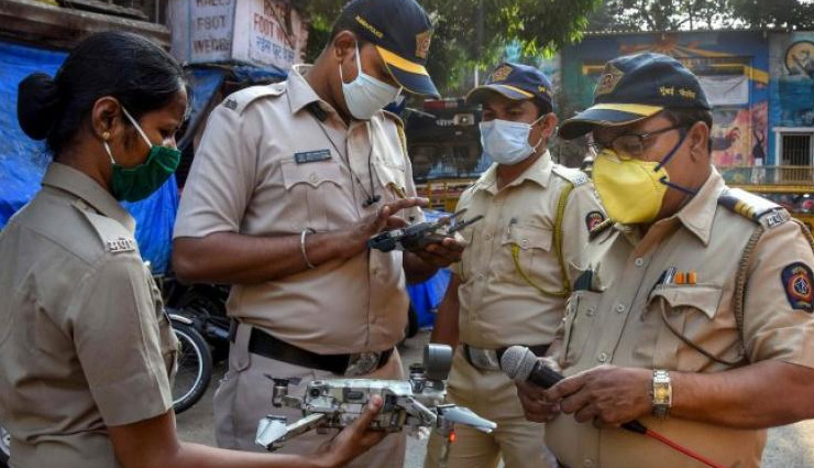 24 घंटे में महाराष्ट्र पुलिस के 55 जवान कोरोना पॉजिटिव, 1 की मौत; अब तक 4,103 संक्रमित