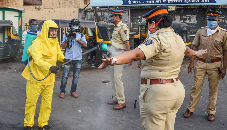 महाराष्ट्र में पुलिस पर कोरोना की मार, 24 घंटे में 114 संक्रमित, अब तक 26 की मौत