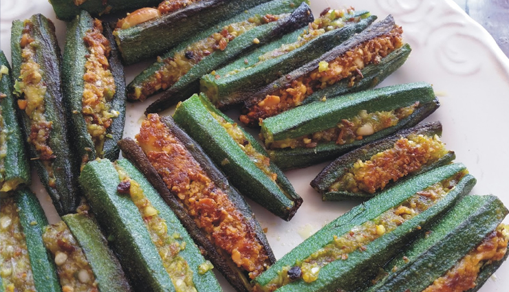 maharashtrian bharli bhindi recipe,bharli bhindi recipe,stuffed okra recipe,maharashtrian style bharli bhindi,authentic bharli bhindi recipe,traditional maharashtrian bharli bhindi,flavorful okra dish,indian vegetarian recipe,maharashtrian side dish,stuffed vegetable recipe,maharashtrian cuisine