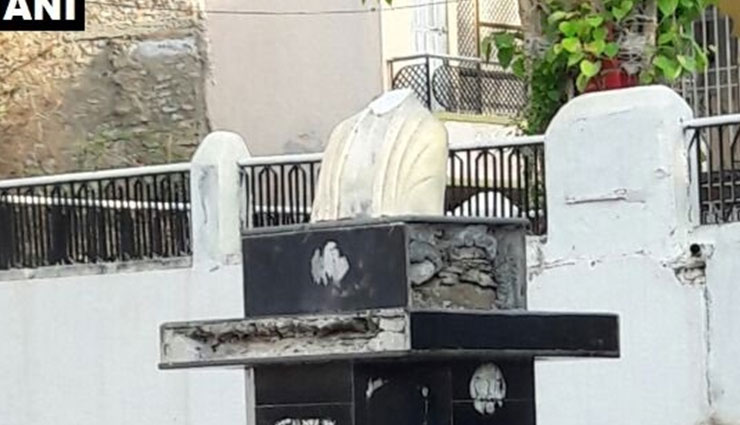 Mahatma Gandhi Statue Vandalized in Rajasthan