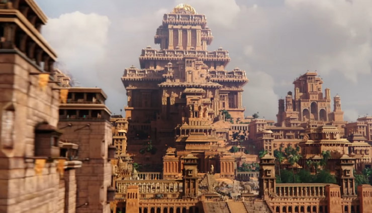 mahishmati kingdom,ramoji flimcity,hyderabad,bollywood news,movie set,bollywood movie set